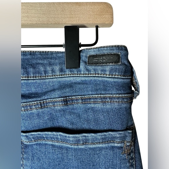 Liverpool Jeans Company Womens Distressed Mid-Rise Skinny Jeans Blue Size 6 / 28 - Picture 9 of 11
